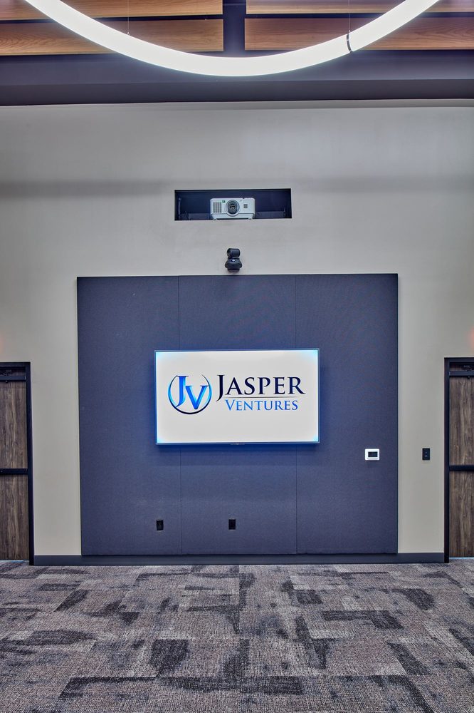 Boardroom projector and digital signage